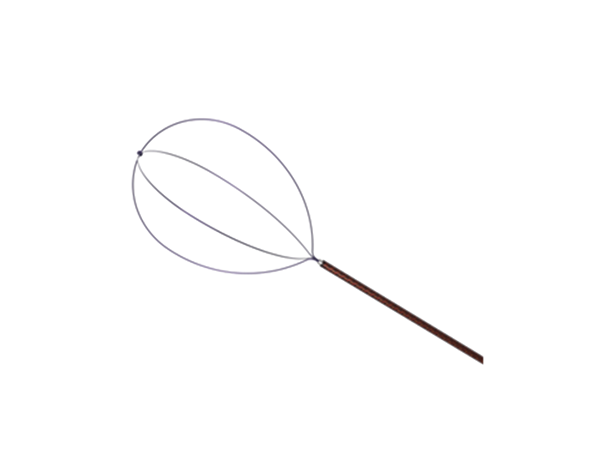 Disposable 4-Wire Stone Retrieval Basket