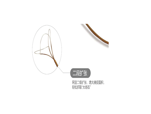  Disposable 2-Segment Stone Retrieval Basket